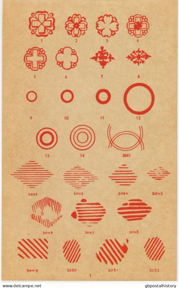 21 STEMPEL FOLIEN Zum Großen Handbuch Der Abstempelungen Auf Schweizer Marken - Afstempelingen