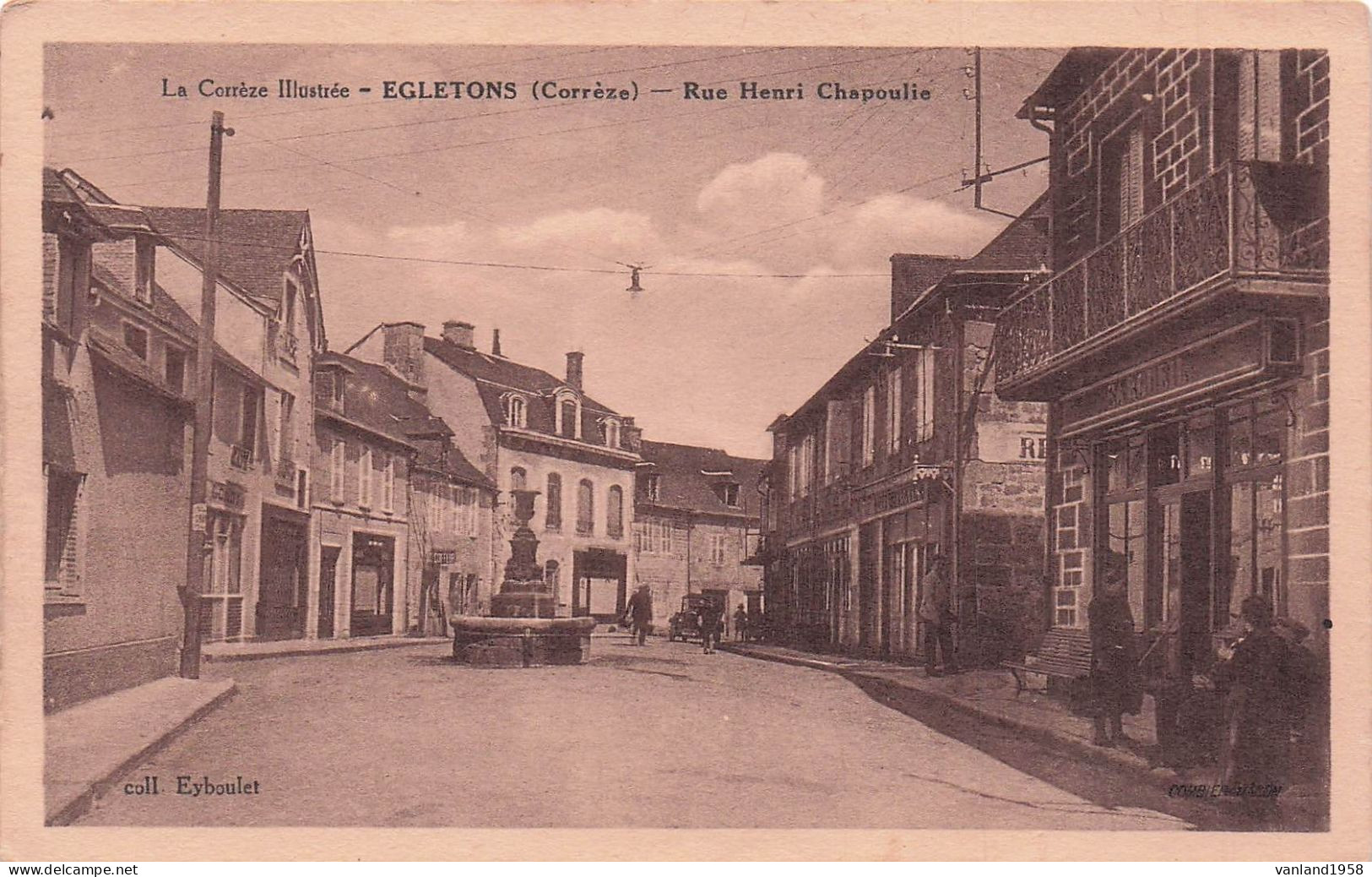 EGLETONS-rue Henri Chapoulin - Egletons