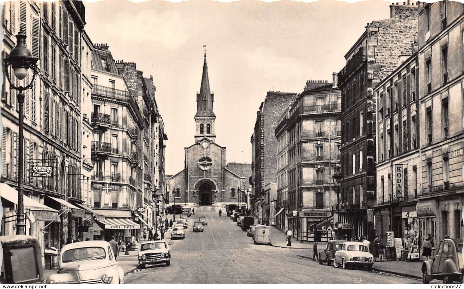 PARIS-75013-EGLISE NOTRE-DAME ET LA GARE ET RUE JEANNE D'ARC - Distrito: 13