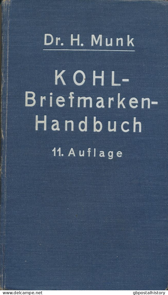 Kohl-Briefmarken-Handbuch, 11. Auflage Band I Afghanistan - Deutsches Reich. H/B - Handbooks