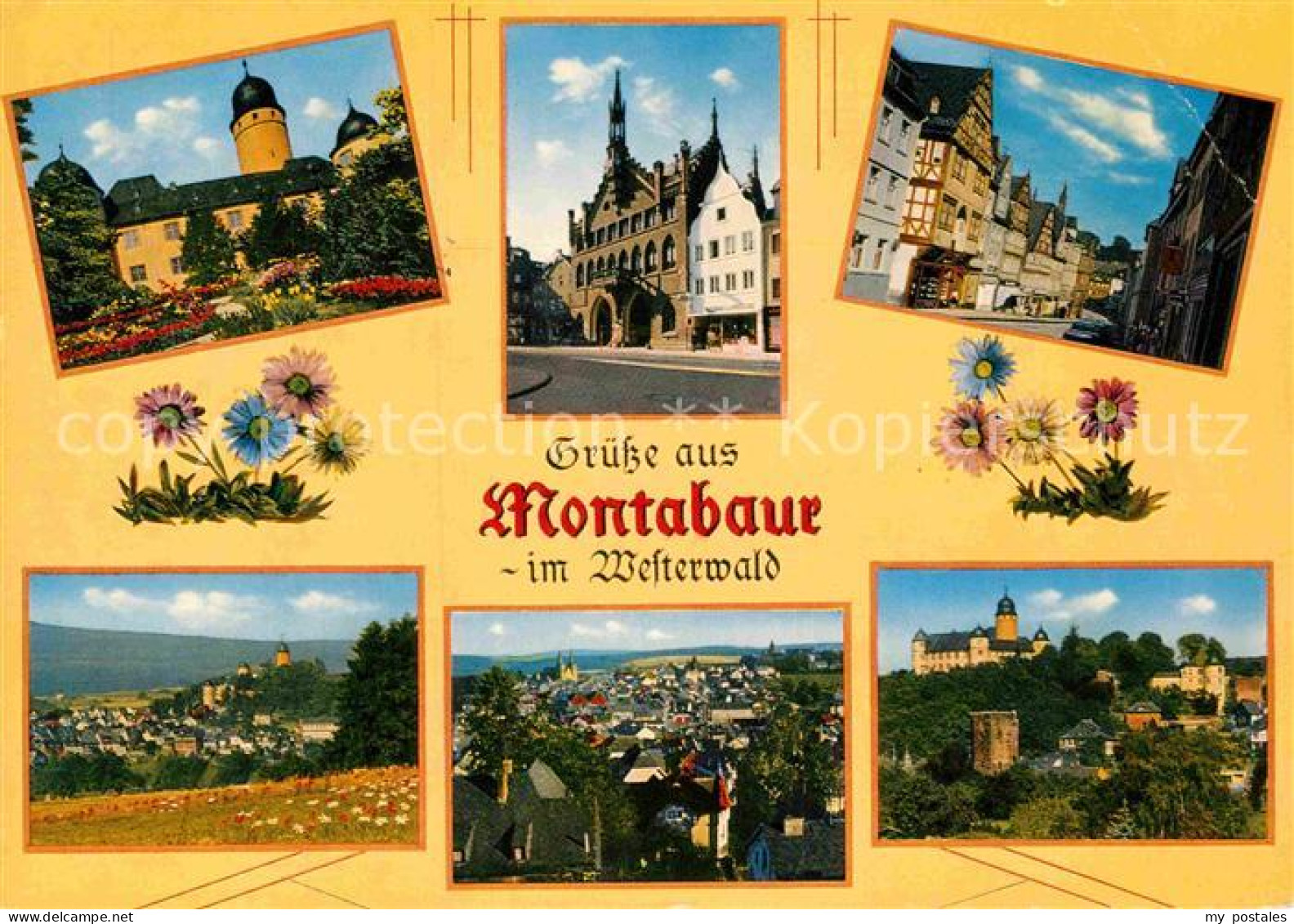 72868321 Montabaur Westerwald Teilansichten Altstadt Schloss Montabaur - Montabaur