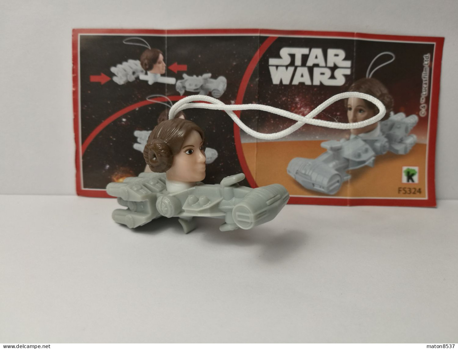 Kinder : MPG FS324 Star Wars - Episode 7 2016 - Prinzessin Leia + BPZ - Monoblocchi