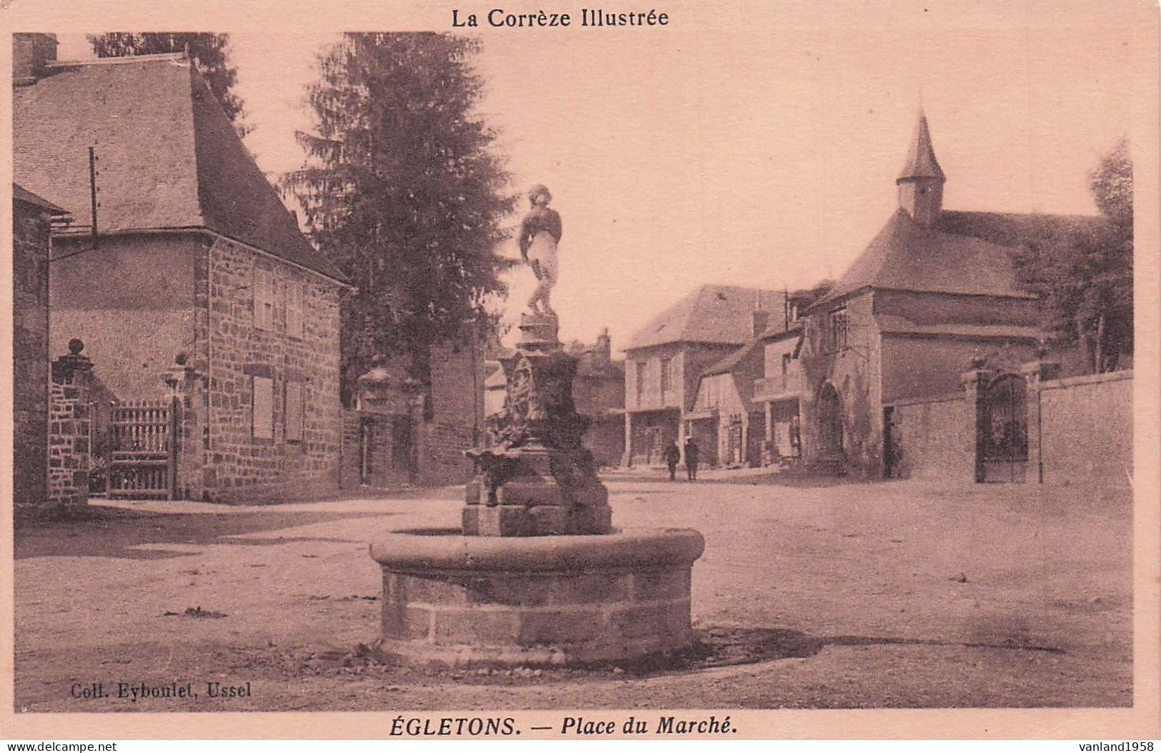 EGLETONS-place Du Marché - Egletons