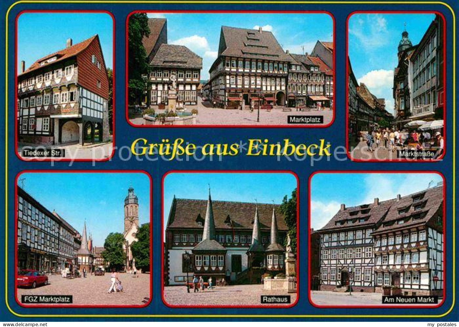 72867558 Einbeck Niedersachsen Tiedexer Strasse Marktplatz Marktstrasse FGZ Rath - Einbeck