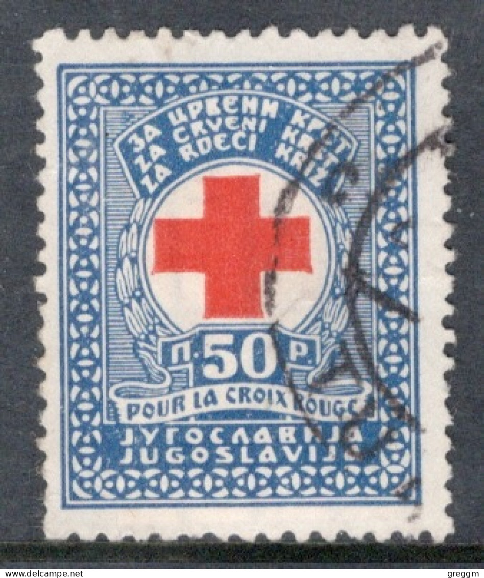 Yugoslavia 1933 Single Stamp For Red Cross In Fine Used - Gebraucht