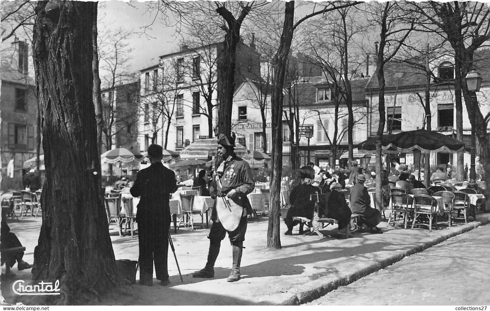 PARIS-75020- LA PLACE DU TERTRE - Arrondissement: 20