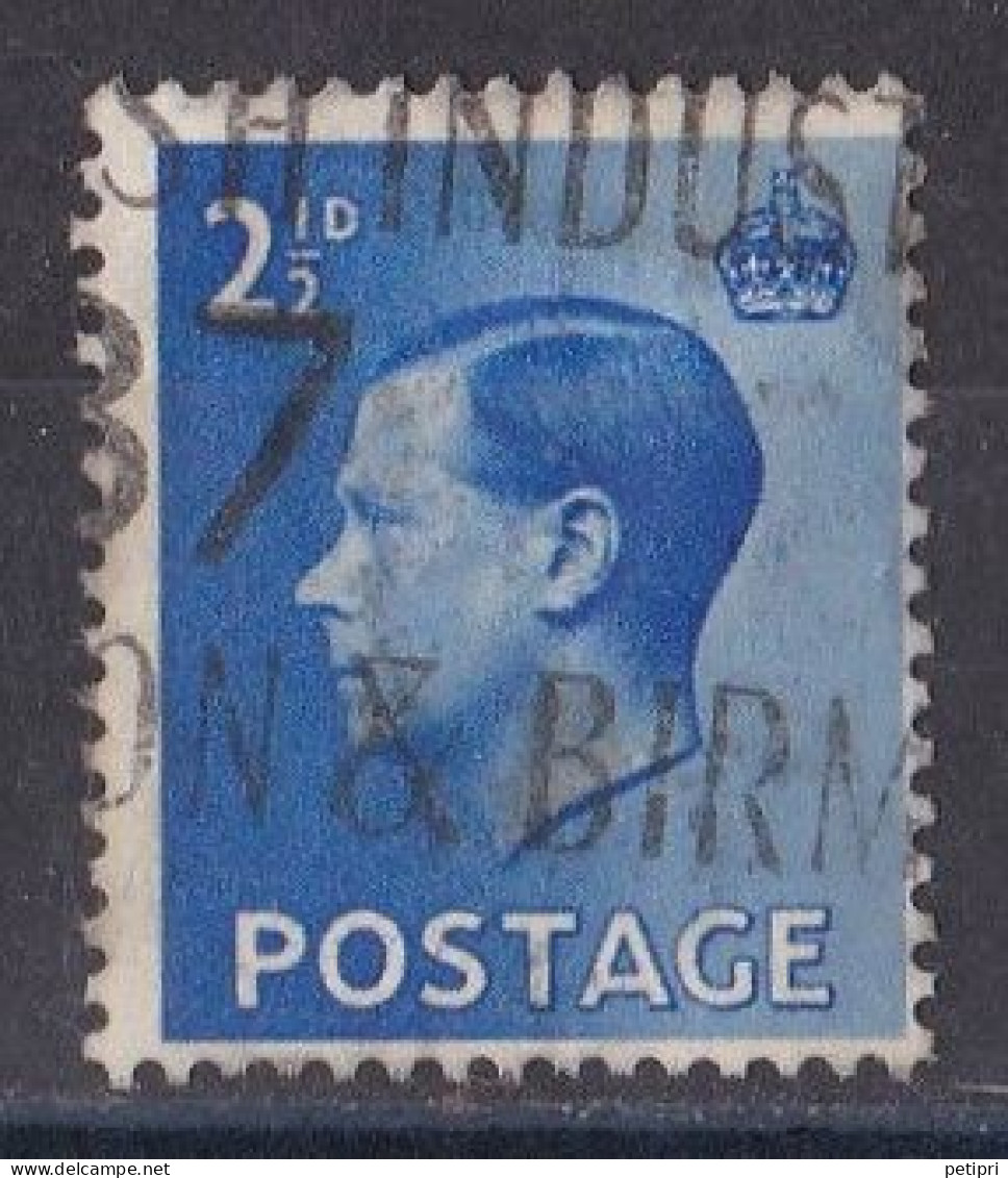 Grande Bretagne - 1936 - 1937 -  Edward VIII  -  Y&T N ° 208   Oblitérés - Usados