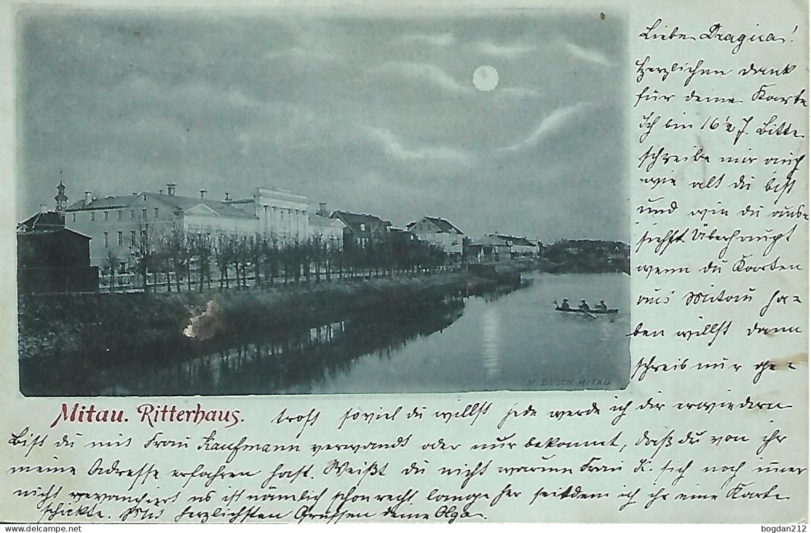 1899 - JELGAVA  Mittau , Gute Zustand,  3 Scan - Lettonie