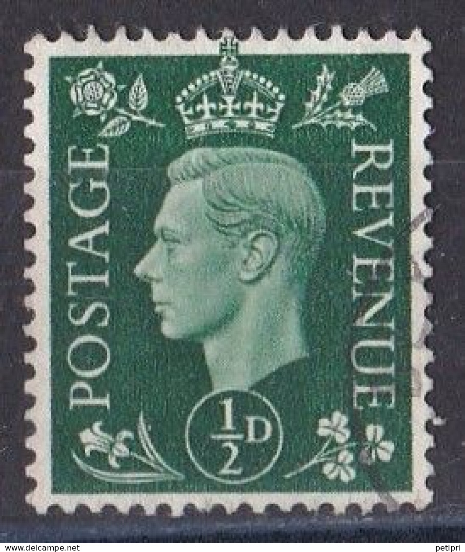 Grande Bretagne - 1936 - 1954 -  George  VI  -  Y&T N °  209   Oblitéré - Usati