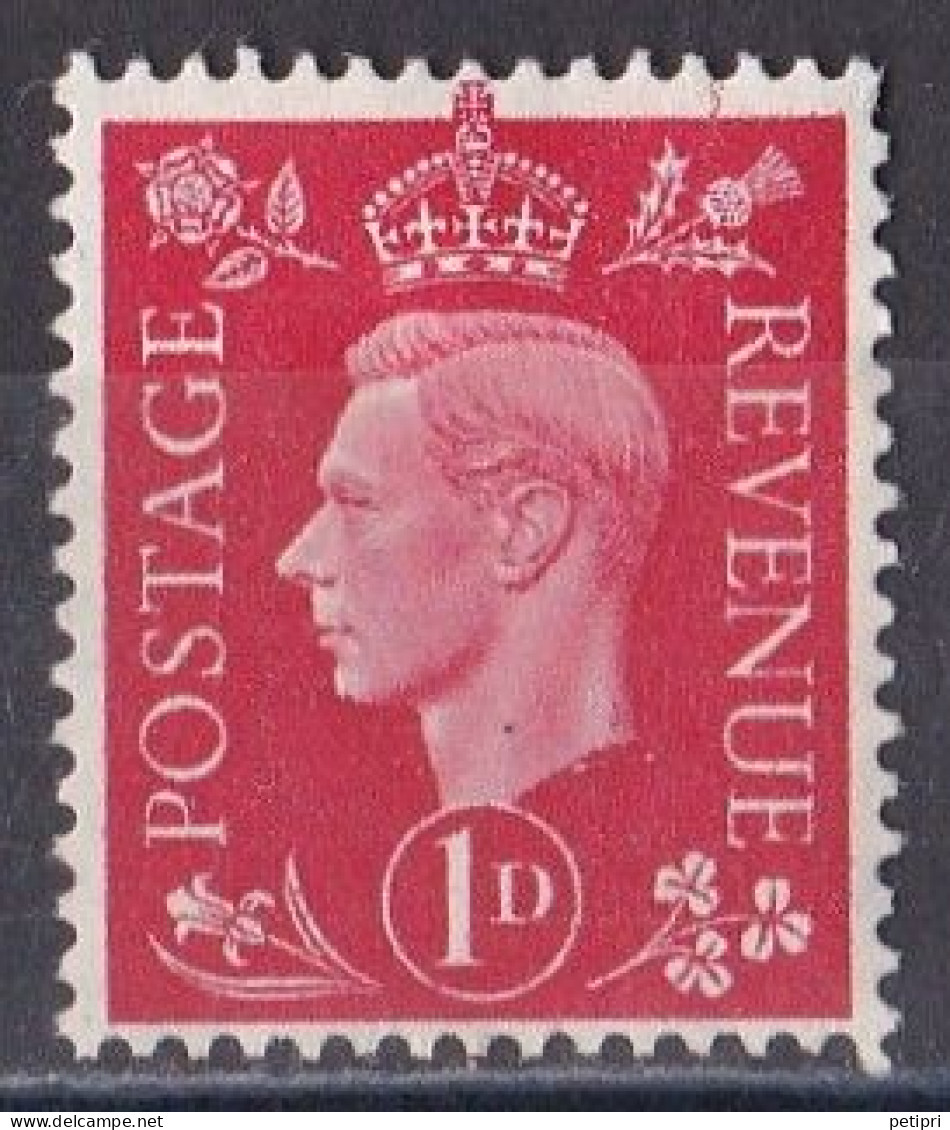 Grande Bretagne - 1936 - 1954 -  George  VI  -  Y&T N °  210  Neuf * - Unused Stamps