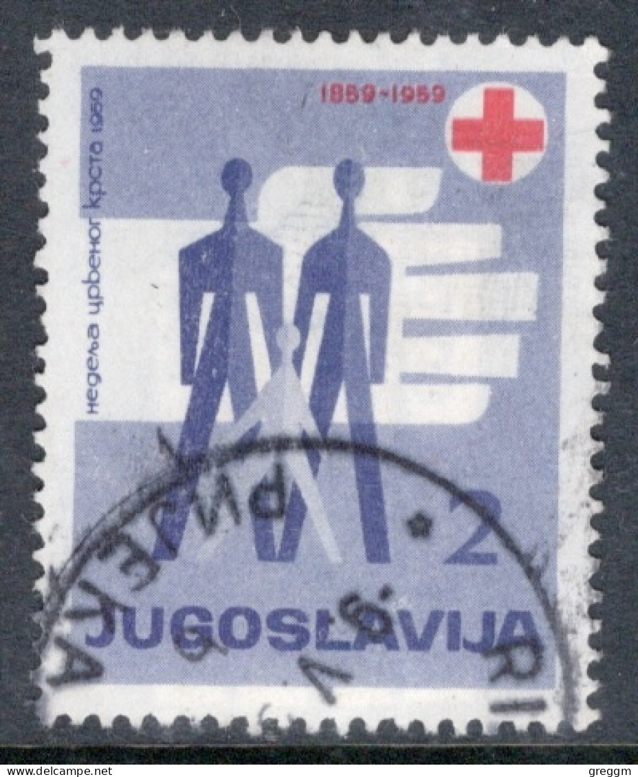 Yugoslavia 1959 Single Stamp For Red Cross In Fine Used - Gebraucht