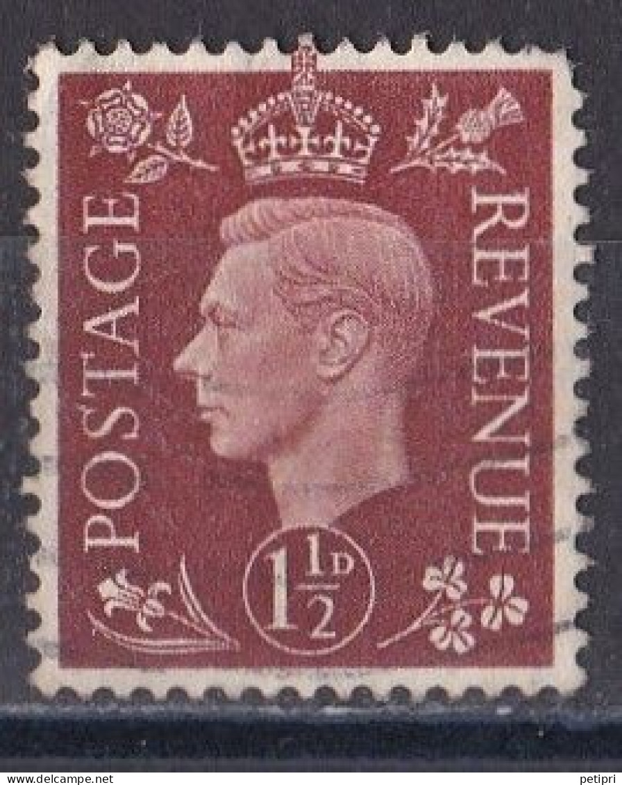 Grande Bretagne - 1936 - 1954 -  George  VI  -  Y&T N °  211   Oblitéré - Used Stamps