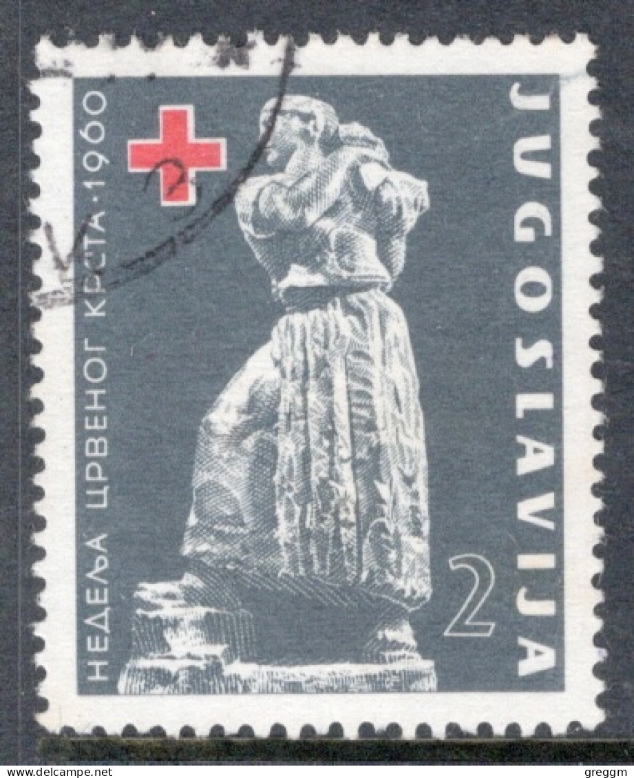 Yugoslavia 1960 Single Stamp For Red Cross In Fine Used - Usati
