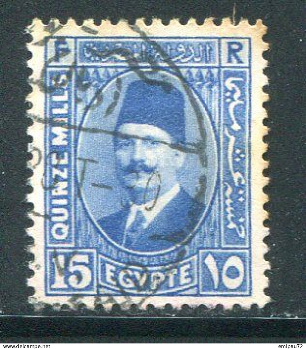 EGYPTE- Y&T N°124- Oblitéré - Used Stamps