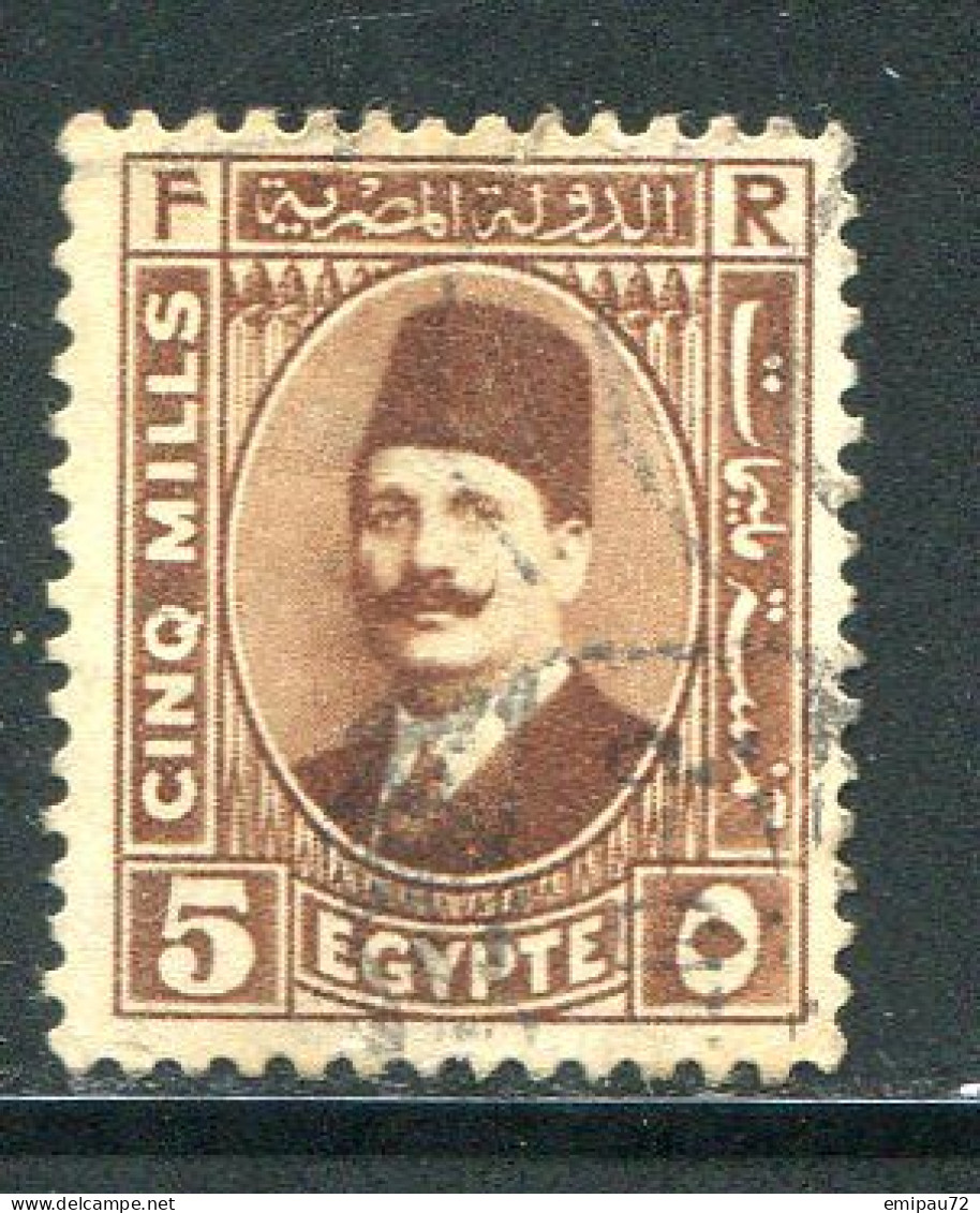 EGYPTE- Y&T N°122- Oblitéré - Used Stamps