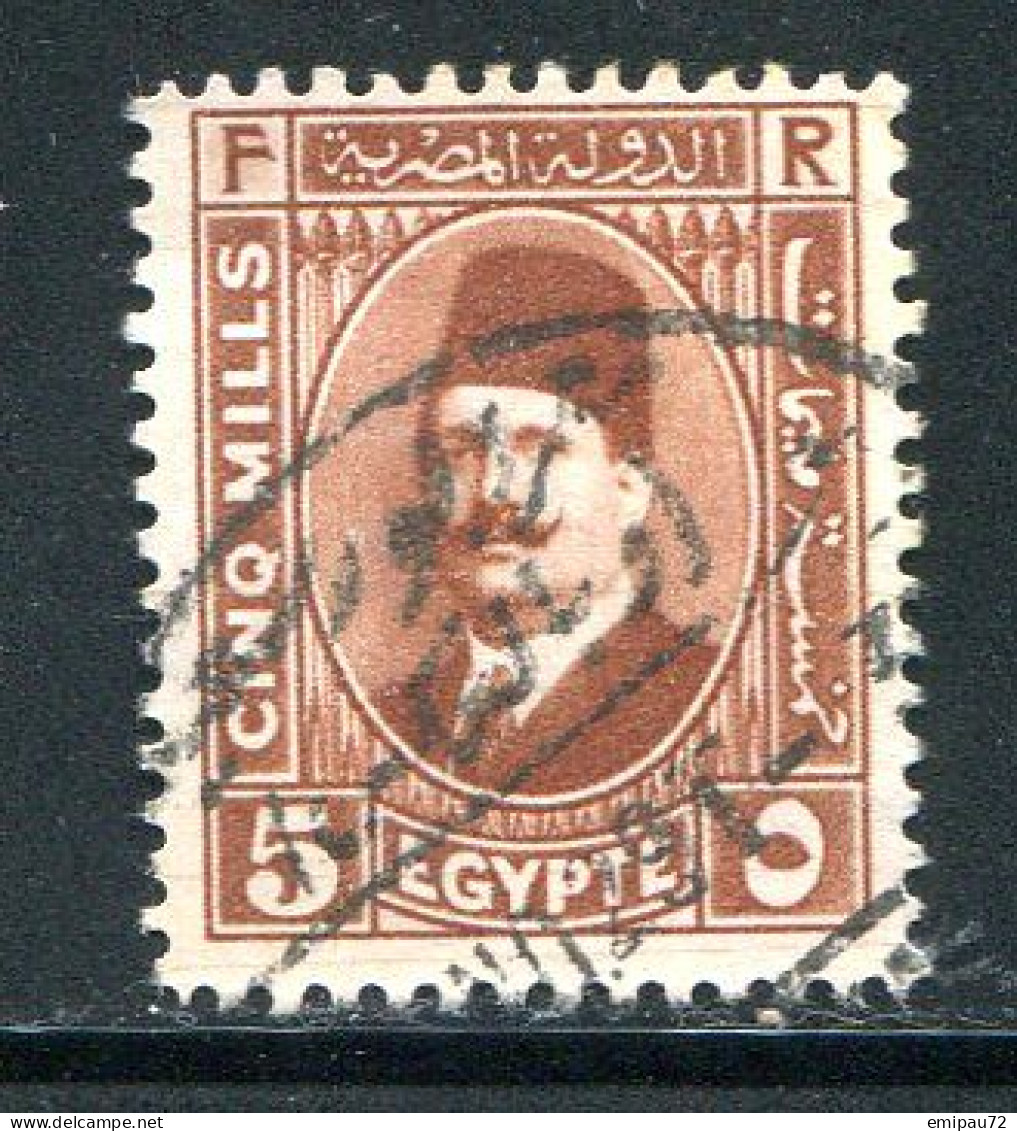 EGYPTE- Y&T N°122- Oblitéré - Used Stamps