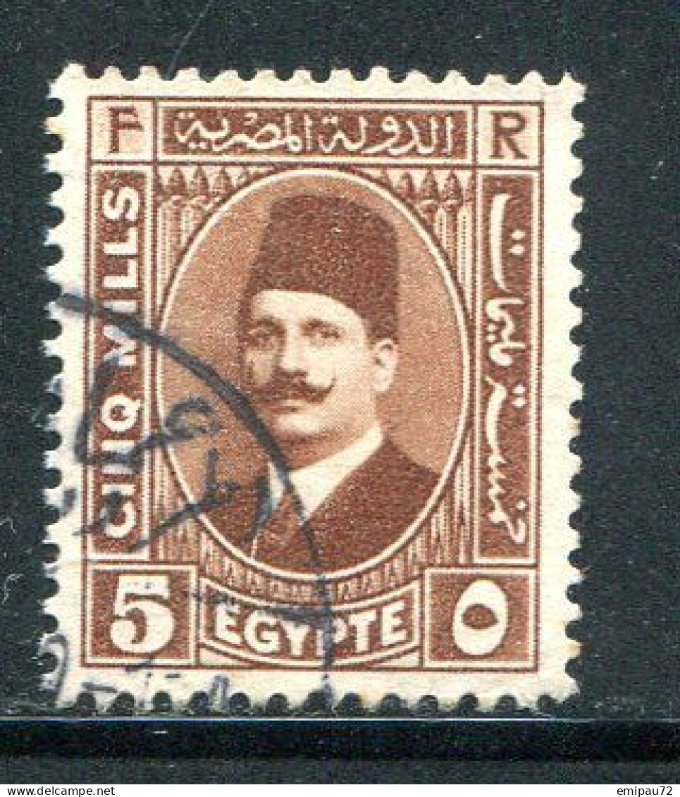 EGYPTE- Y&T N°122- Oblitéré - Used Stamps