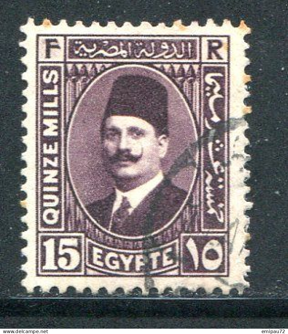 EGYPTE- Y&T N°169- Oblitéré - Used Stamps