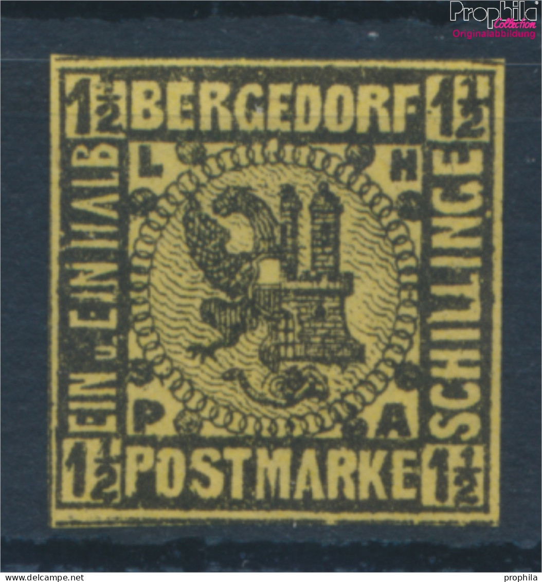 Bergedorf 3ND Neu- Bzw. Nachdruck Postfrisch 1887 Wappen (10335873 - Bergedorf