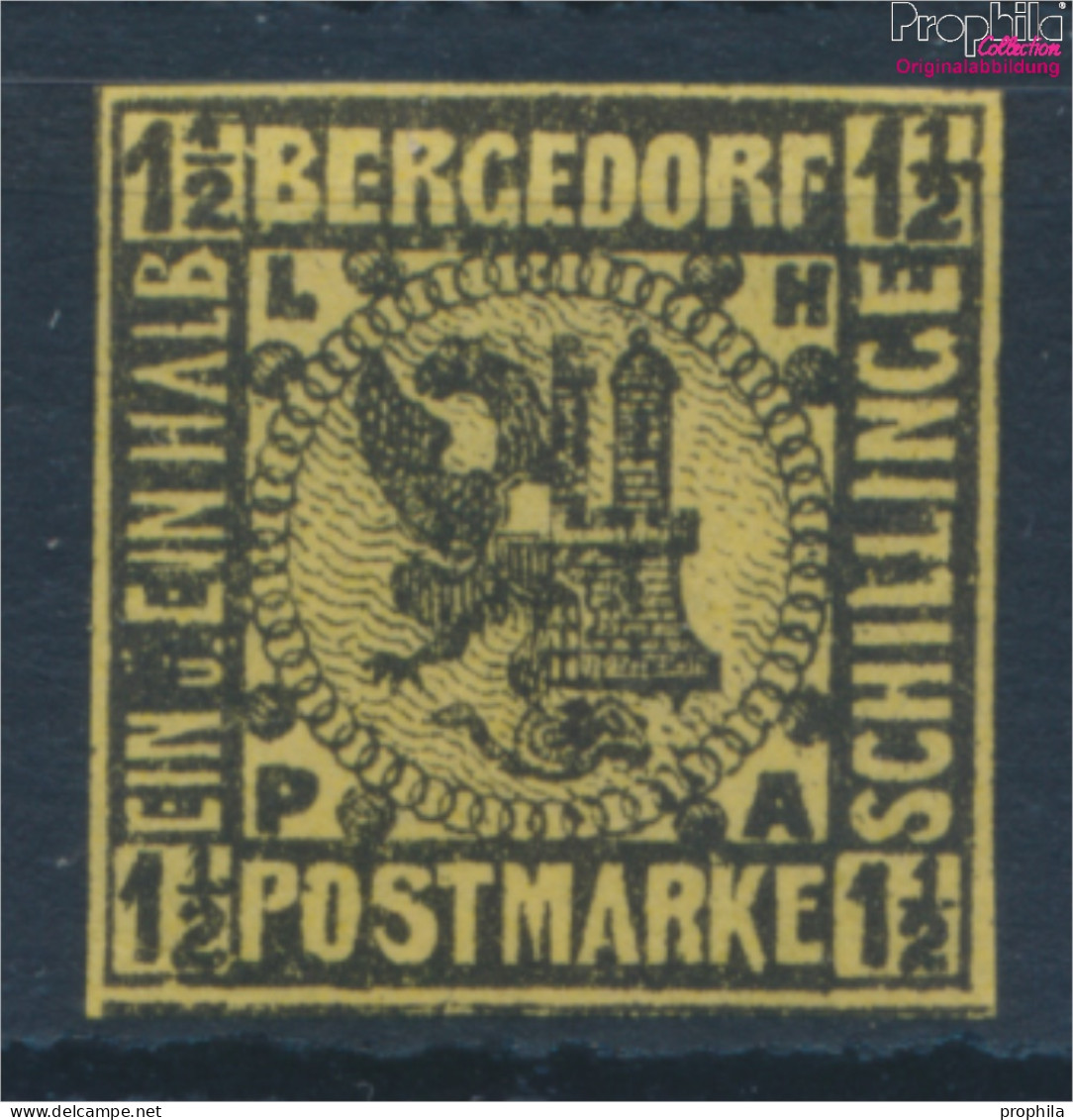 Bergedorf 3ND Neu- Bzw. Nachdruck Postfrisch 1887 Wappen (10335874 - Bergedorf