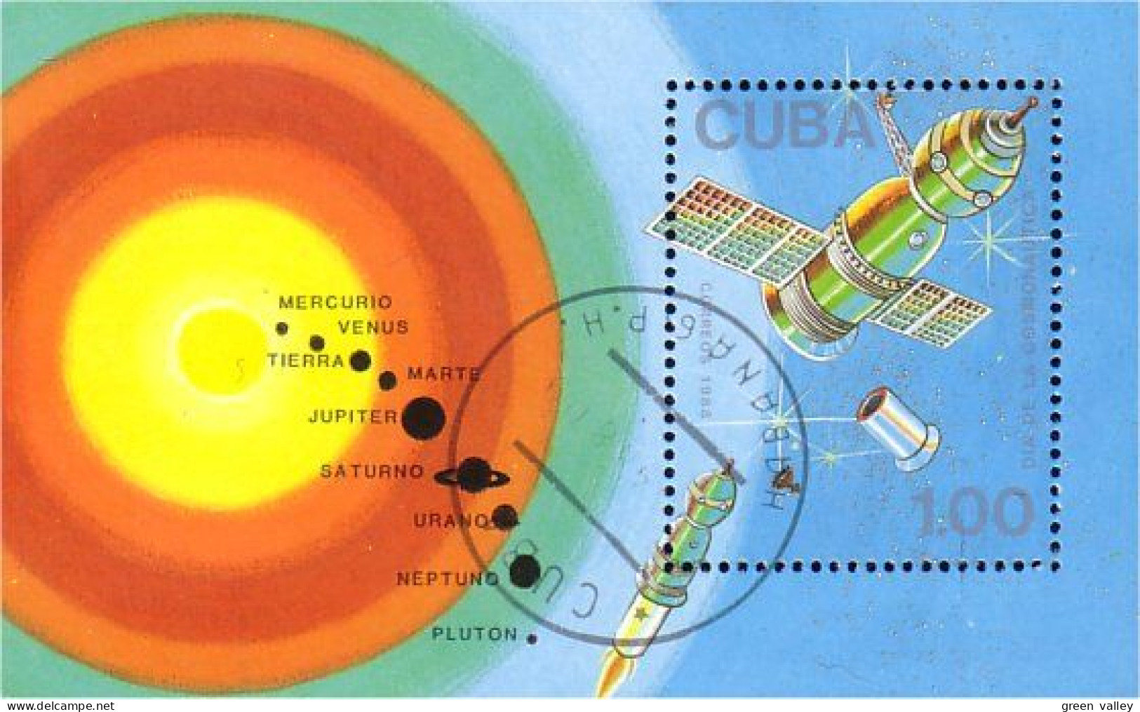 Cuba Space Espace Planets ( A53 176b) - Südamerika