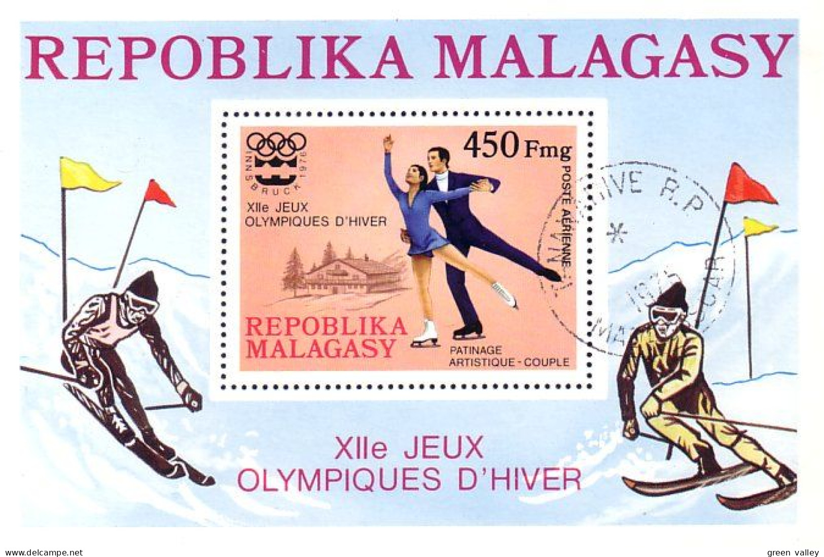 Madagascar Patinage Skating Innsbruck 76 ( A53 111) - Eiskunstlauf