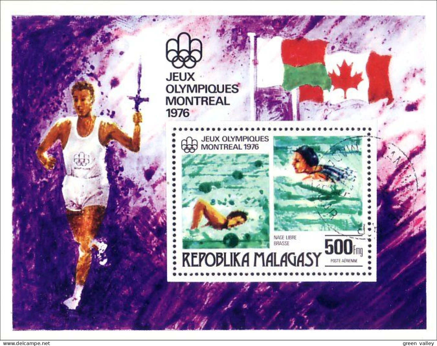 Madagascar Swimming Natation Montreal 76 ( A53 104) - Nuoto