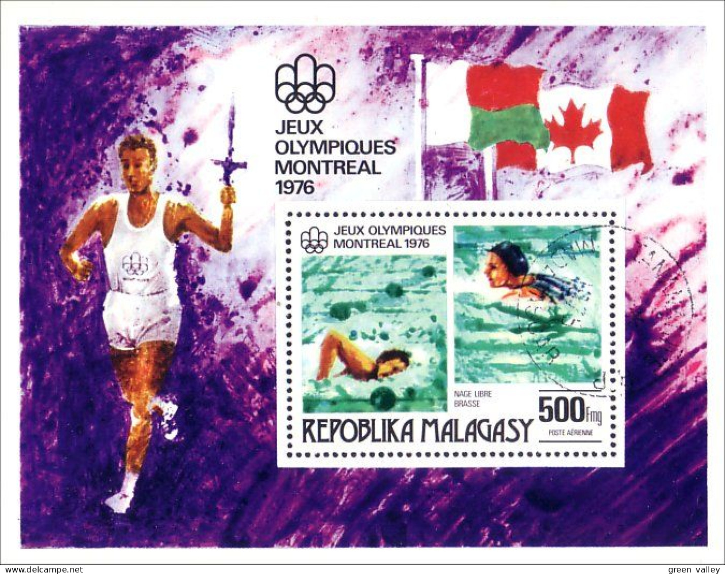 Madagascar Swimming Natation Montreal 76 ( A53 104) - Swimming