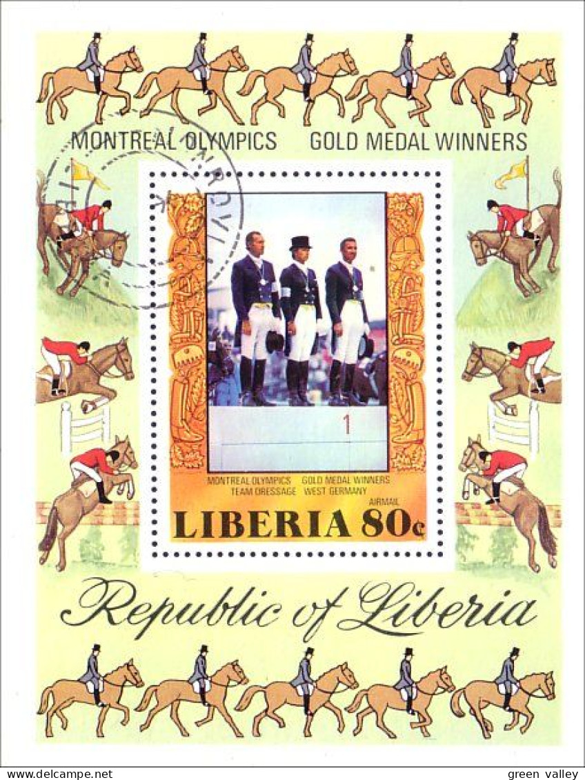 Liberia Jumping Montreal 76 ( A53 27c) - Ete 1976: Montréal