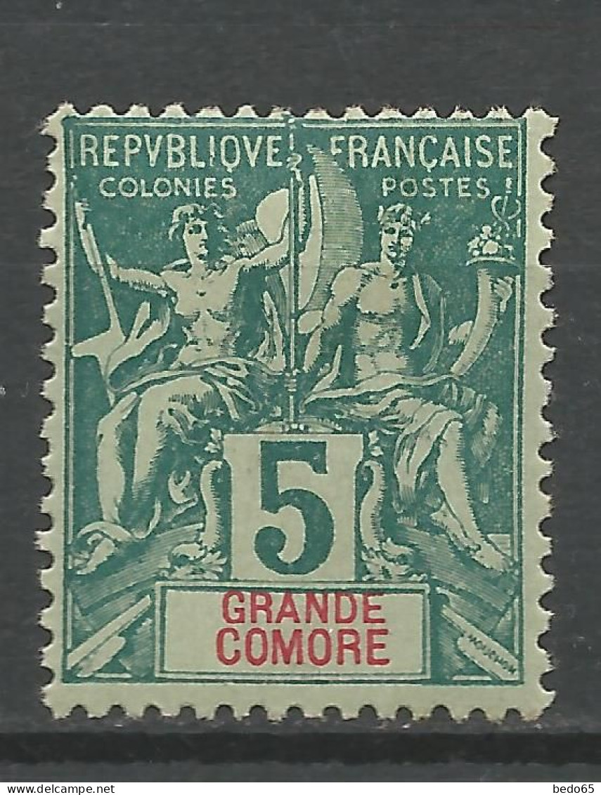 GRANDE COMORE  N° 4 NEUF*  CHARNIERE / Hinge / MH - Unused Stamps