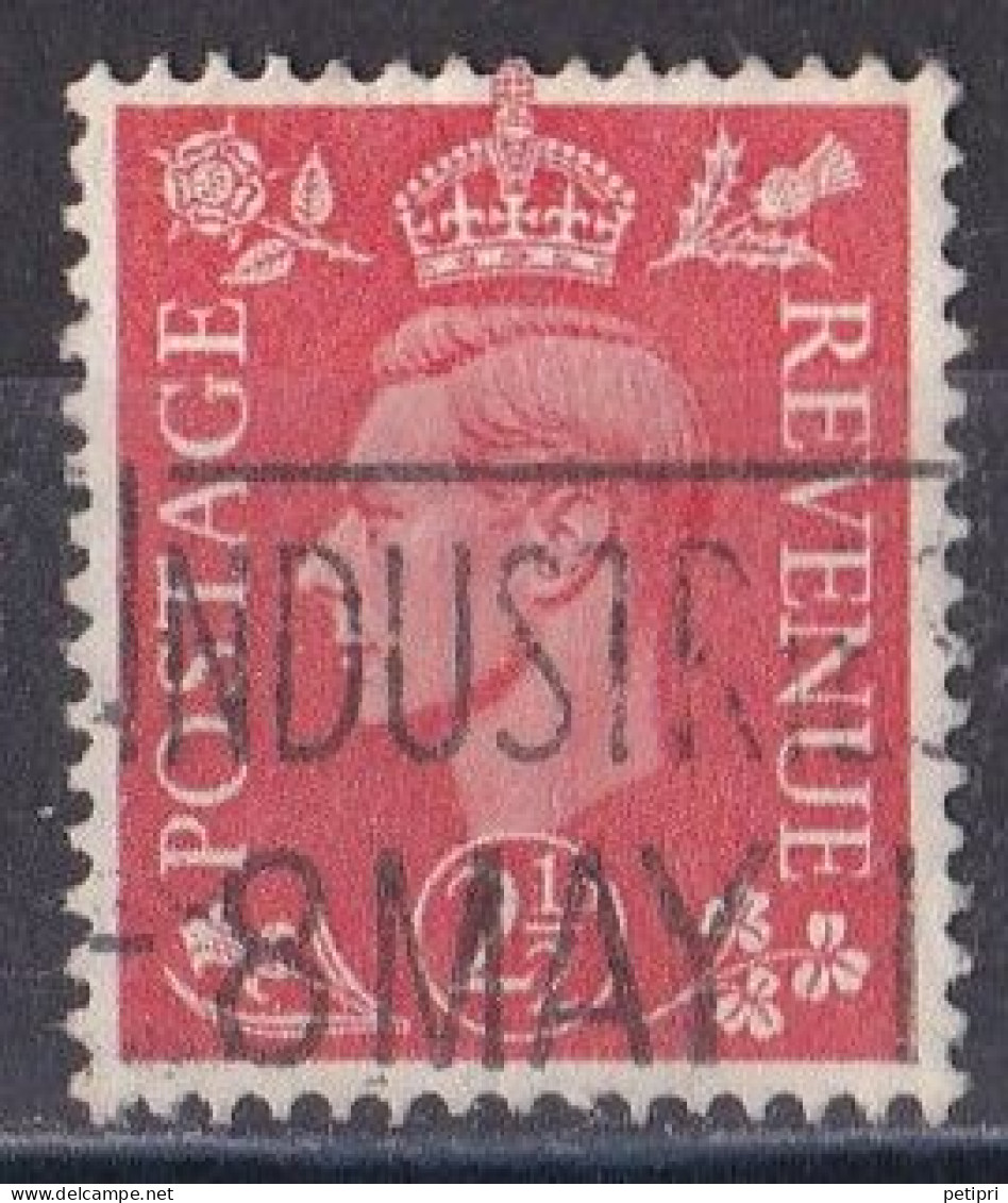 Grande Bretagne - 1936 - 1954 -  George  VI  -  Y&T N °  255   Oblitéré - Usati