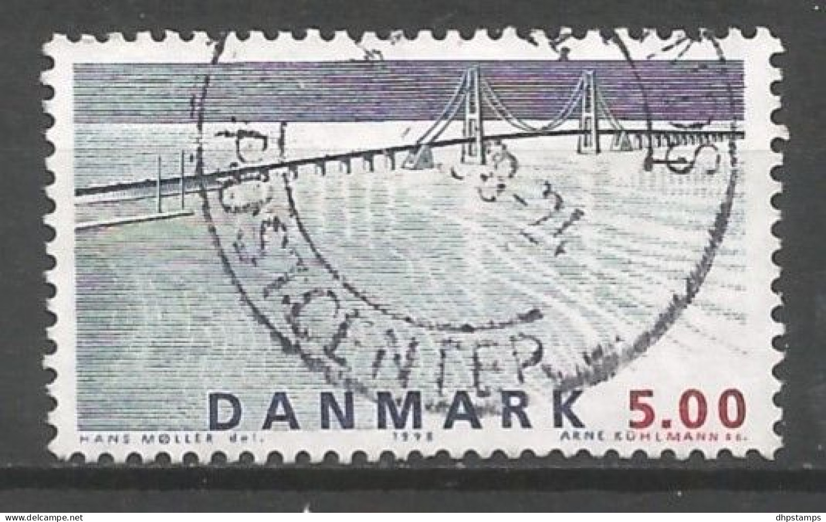 Denmark 1998 Great Belt Bridge Y.T. 1186 (0) - Gebraucht