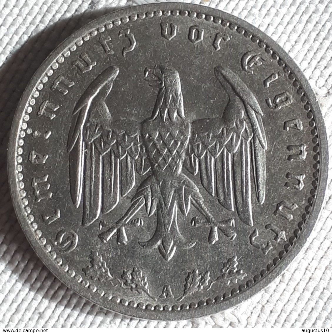DUITSLAND : 1 REICHSMARK 1937 A KM 78 Br..UNC - 1 Reichsmark