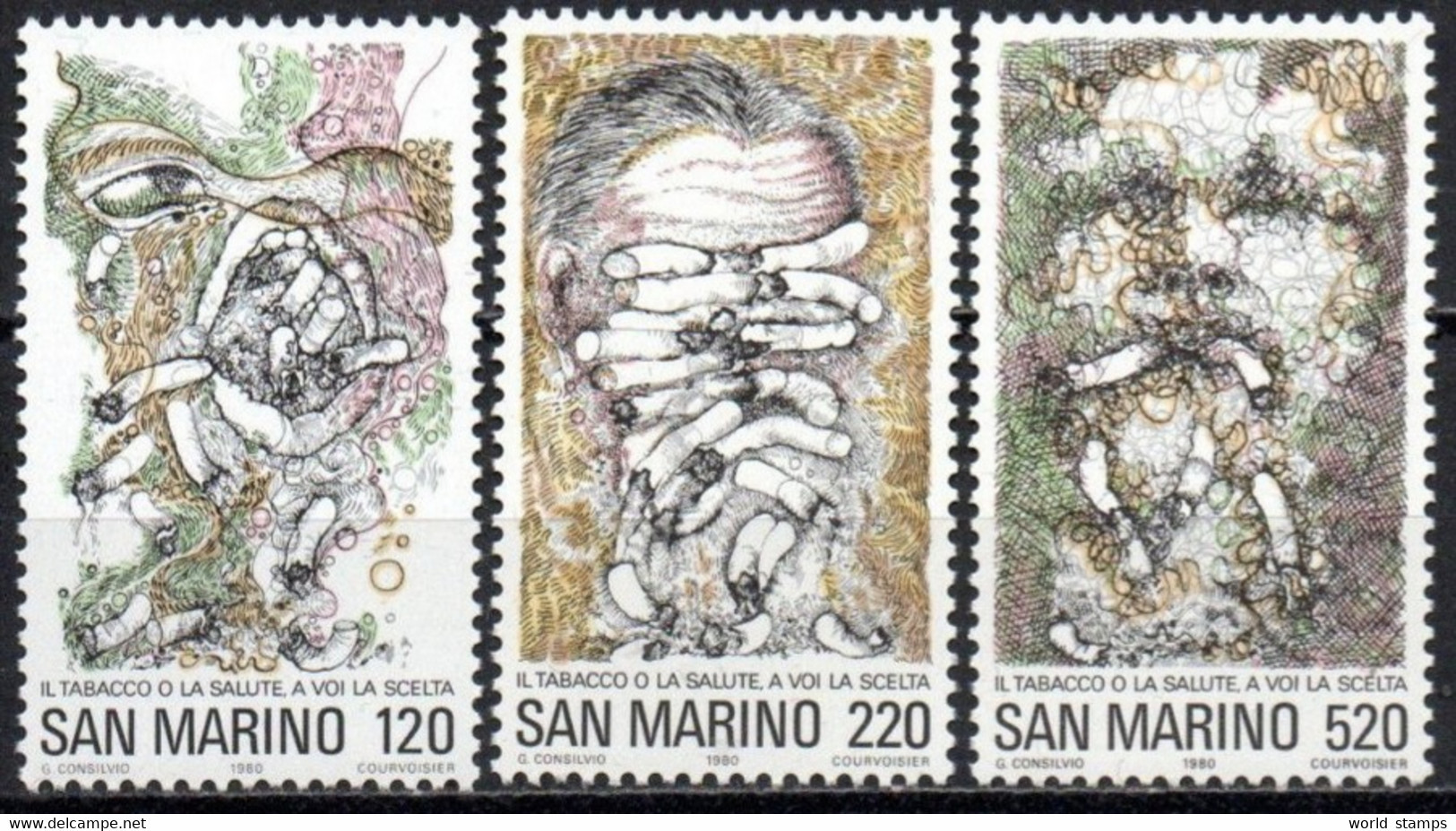 SAINT-MARIN 1980 ** - Unused Stamps