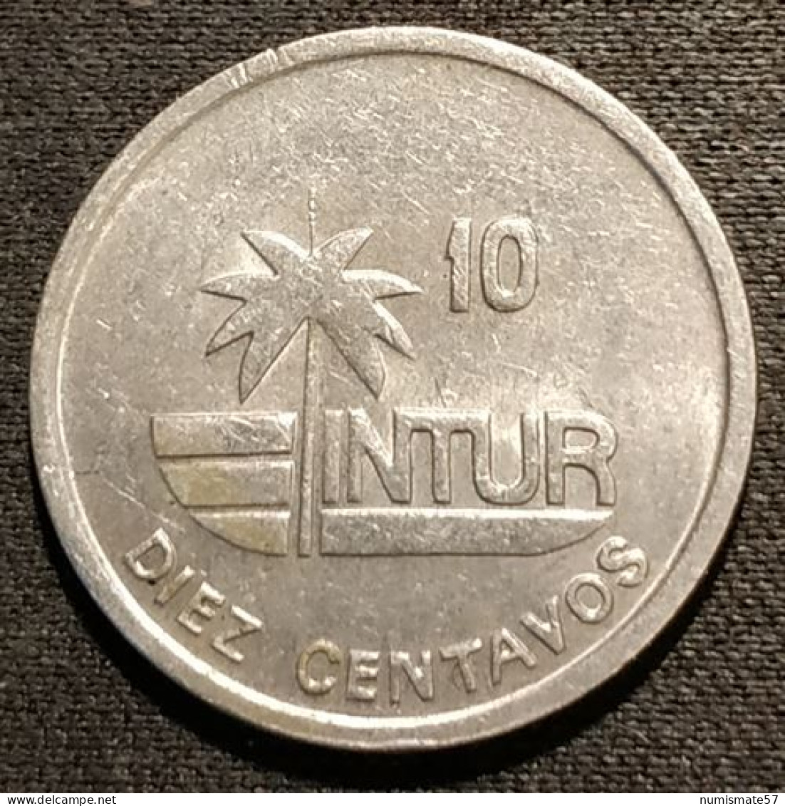 CUBA - 10 CENTAVOS 1989 - INTUR - Petit 10 - KM 415.2 - Cuba