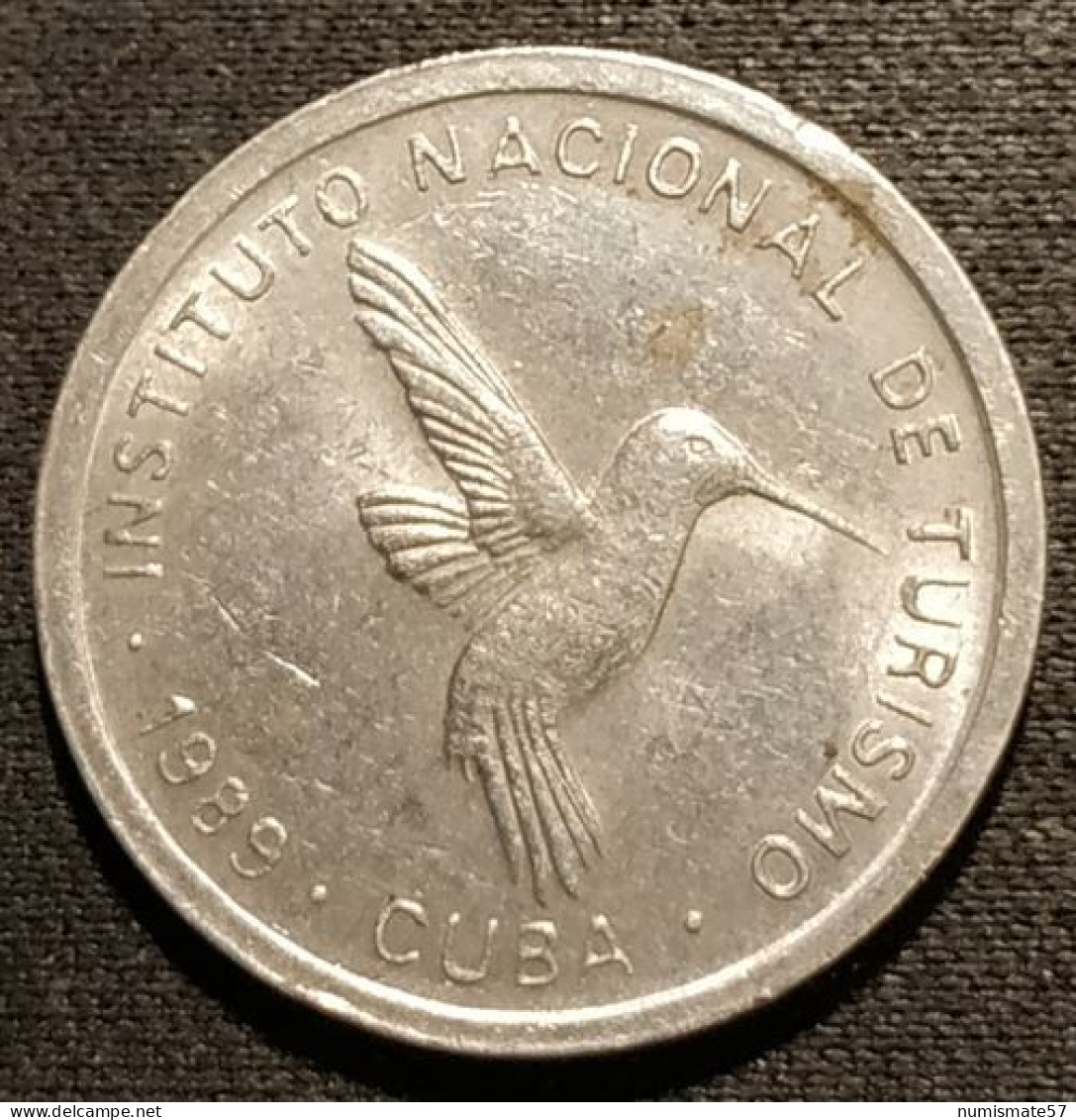 CUBA - 10 CENTAVOS 1989 - INTUR - Petit 10 - KM 415.2 - Cuba