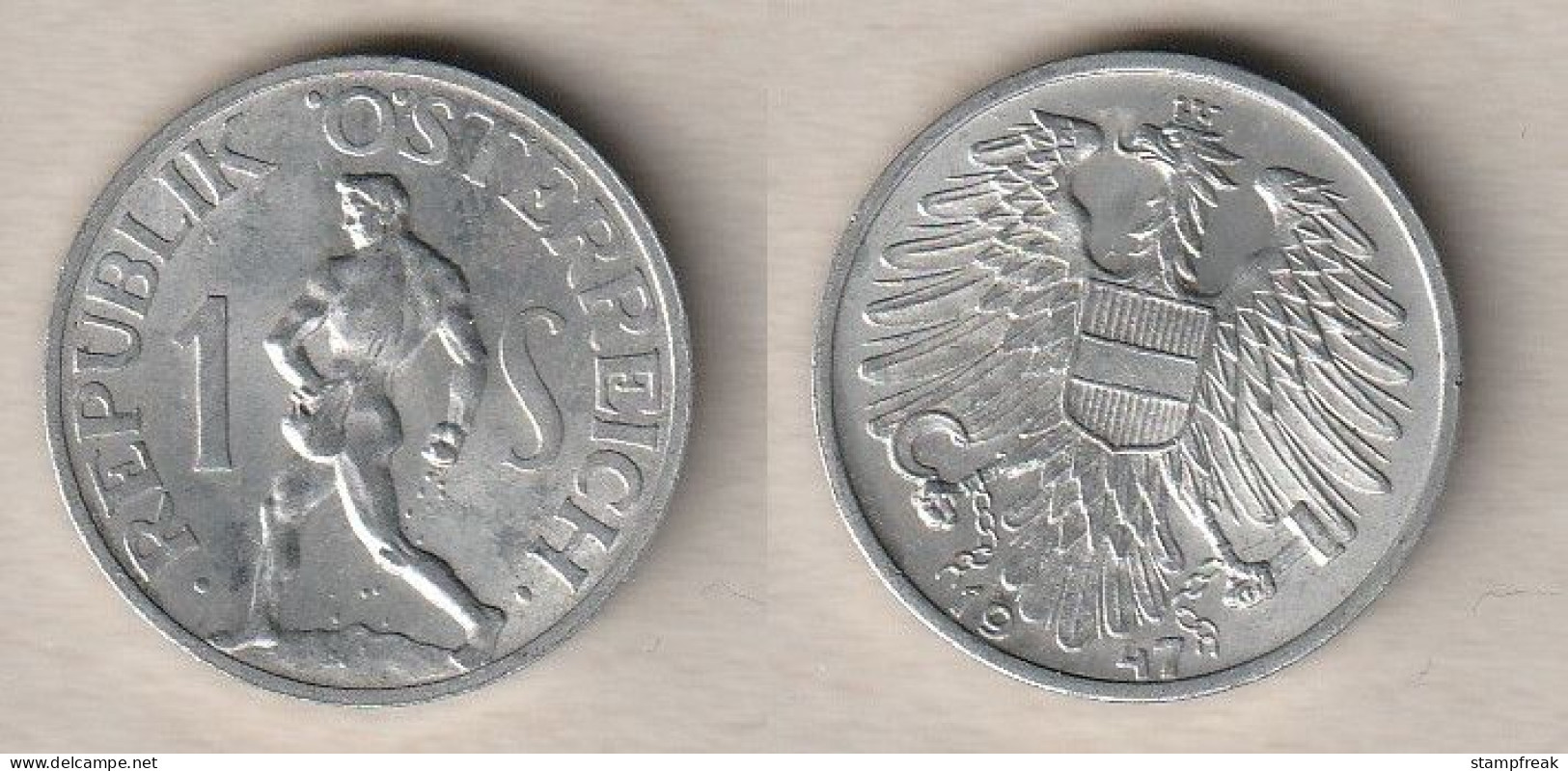 02198) Oesterreich, 1 Schilling 1947 - Autriche