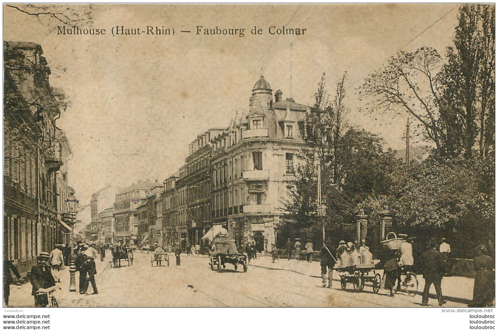 MULHOUSE FAUBOURG DE COLMAR - Mulhouse