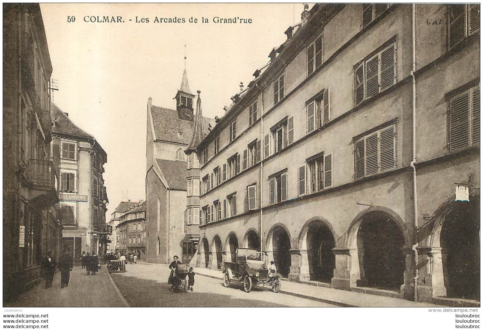 COLMAR LES ARCADES DE LA GRAND'RUE - Colmar