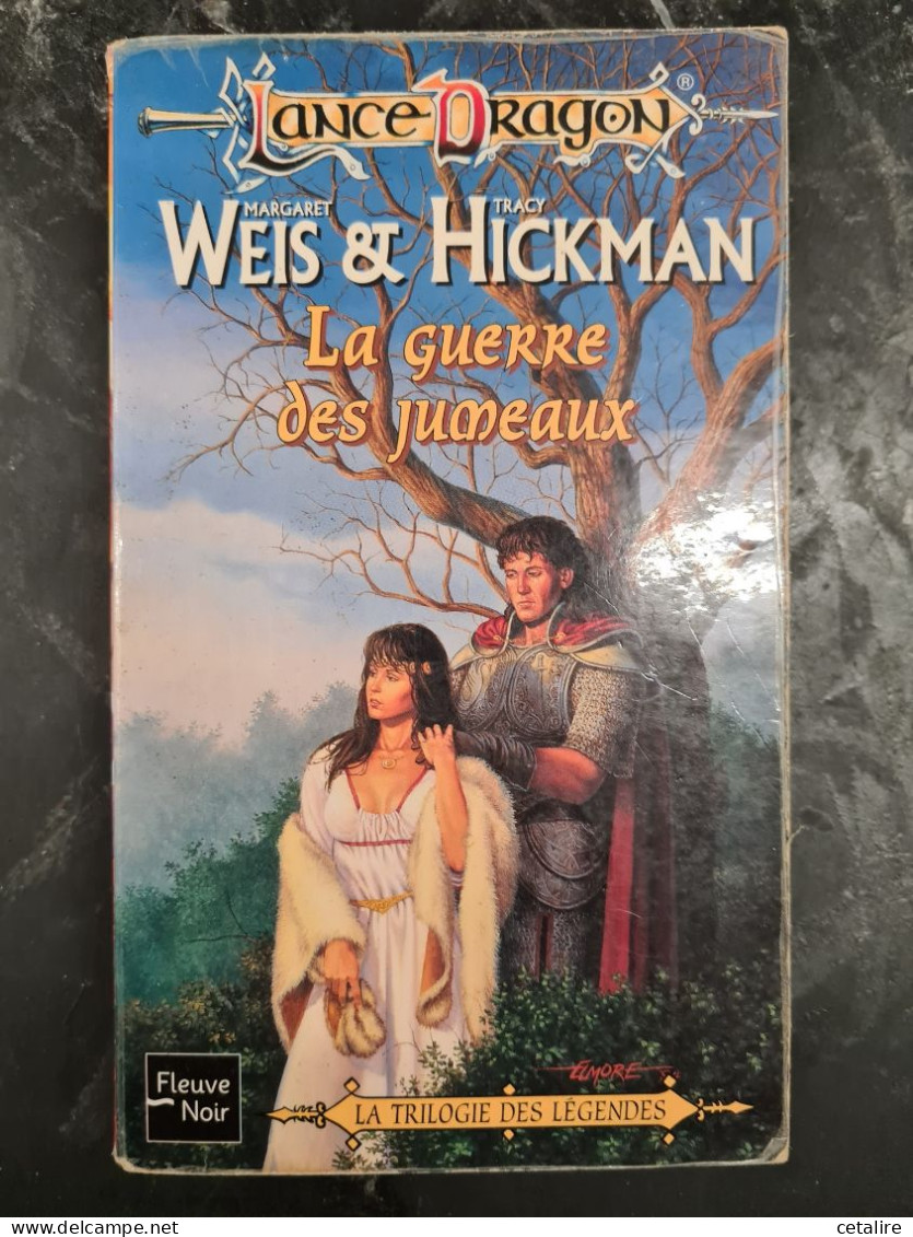 Lancedragon La Guerre Des Jumeaux Weis&hickman +++ BON ETAT+++ - Fantasy