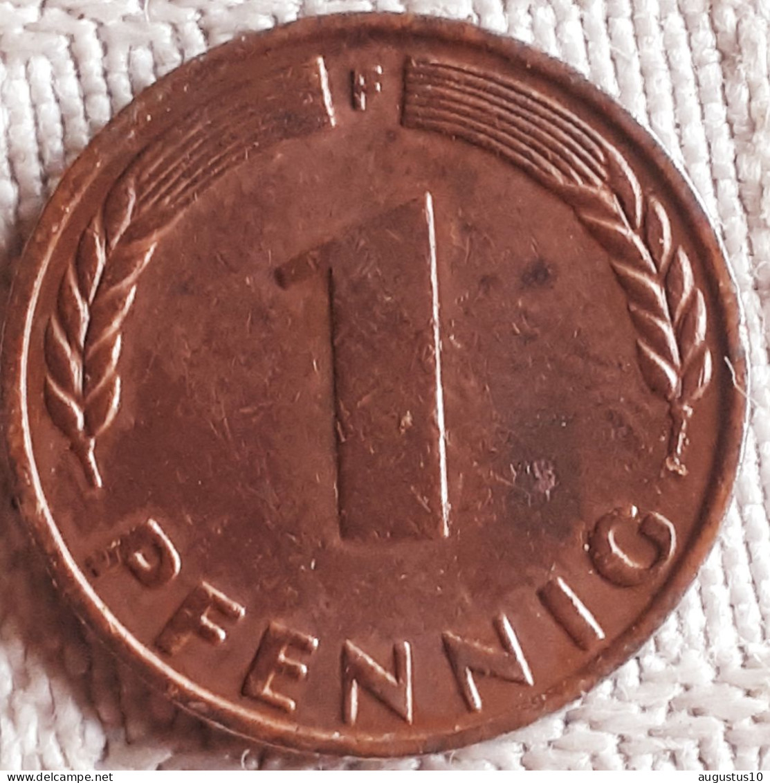 DUITSLAND : 1 Pfennig Bank Deutsche Länder 1949 F KM A 101 - 1 Pfennig