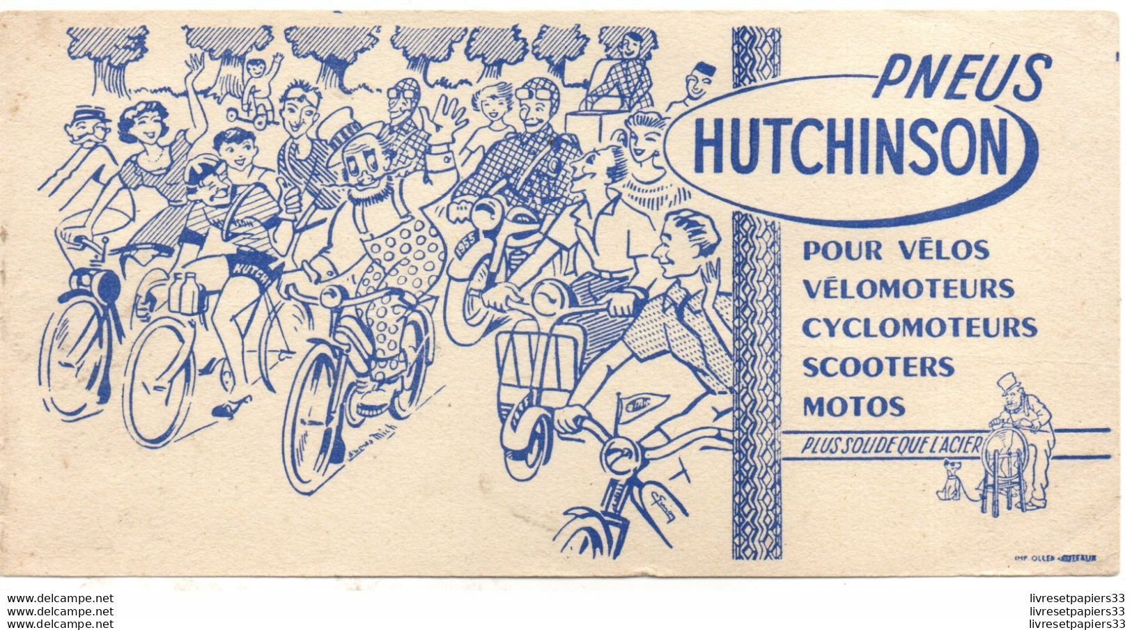 BUVARD Pneus Hutchinson - Motos & Bicicletas