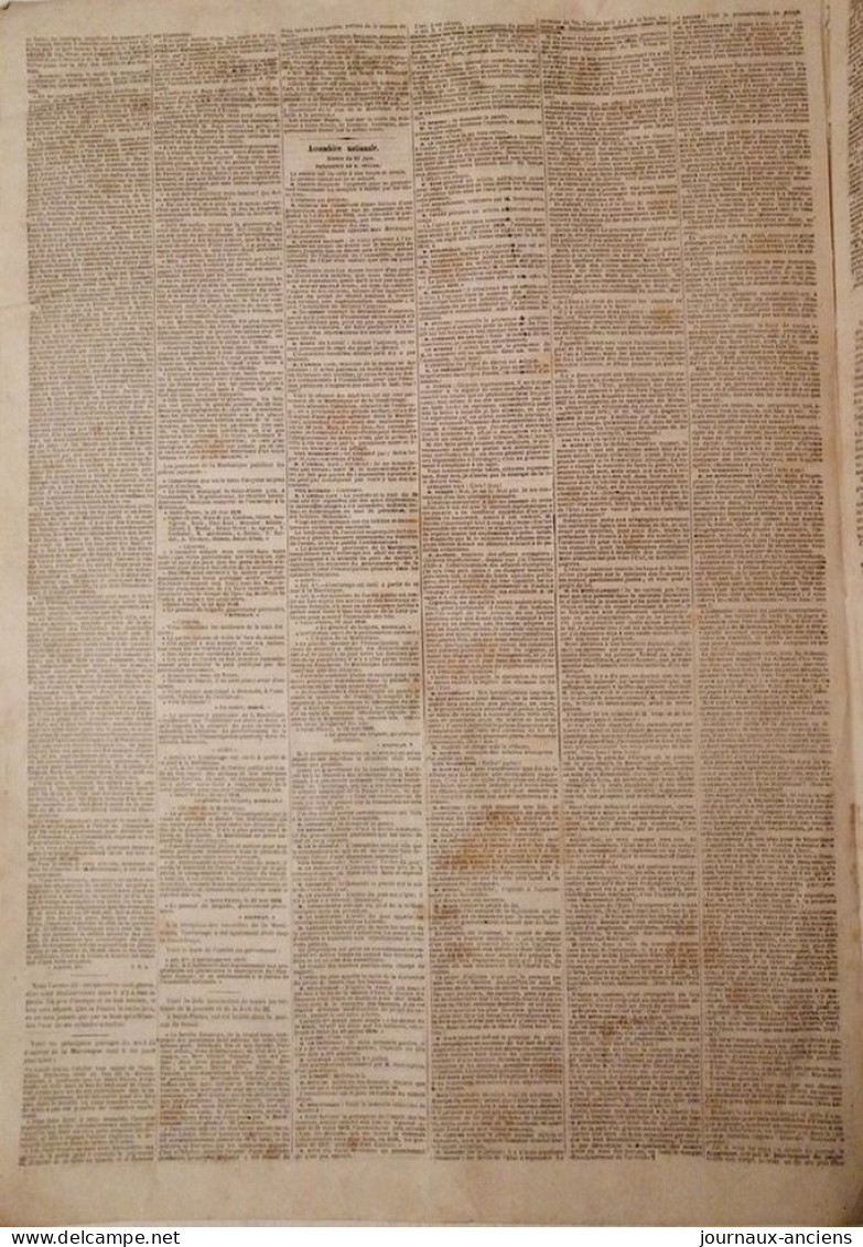 1848  Journal LA Presse Du 23 Juin - ÉTAT DE L'ADMINISTRATION DE LA VILLE - SAINT GEORGES DE LA NEUVILLE - 1800 - 1849