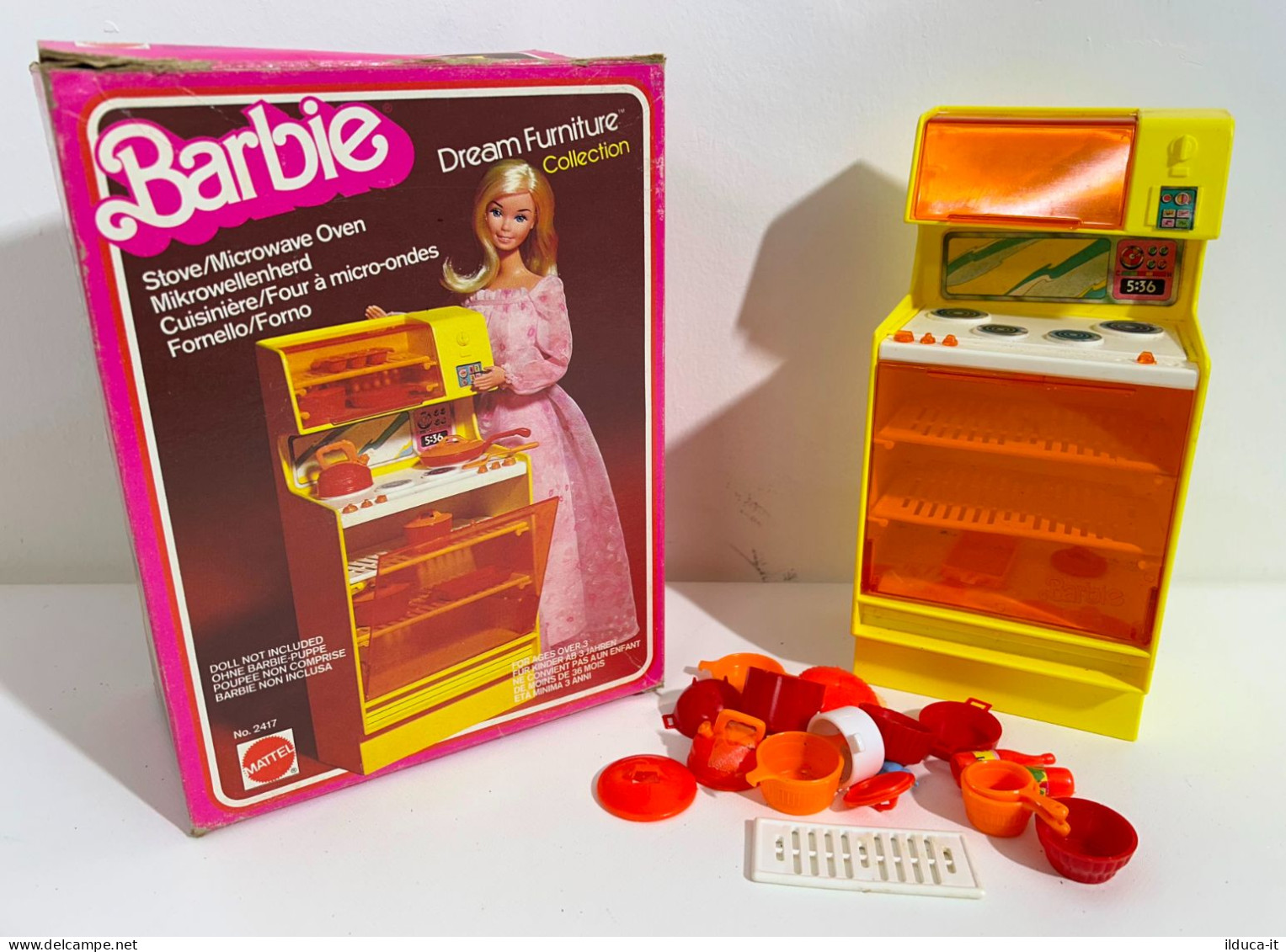 58655 Giocattolo Barbie No. 2417 - Fornello / Forno - Mattel 1979 - Barbie