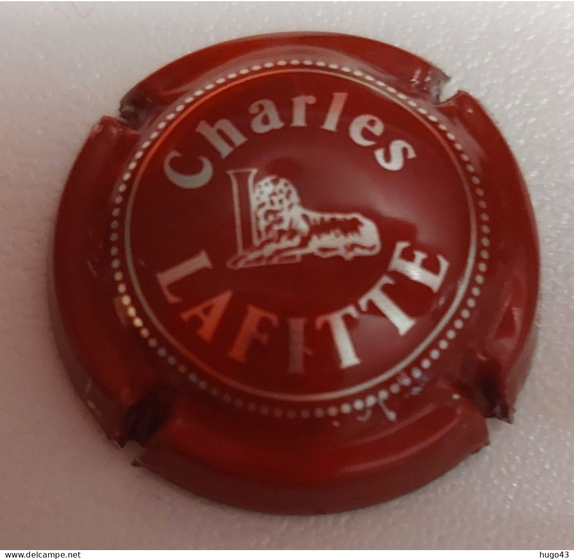 CAPSULE CHAMPAGNE CHARLES LAFITTE ROUGE - Lafitte, Charles