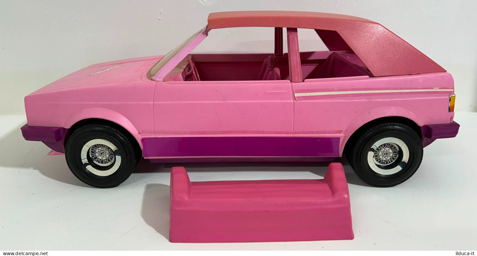 58658 Giocattolo Barbie - Auto Volkswagen Golf Cabrio - Mattel 1981 - Barbie