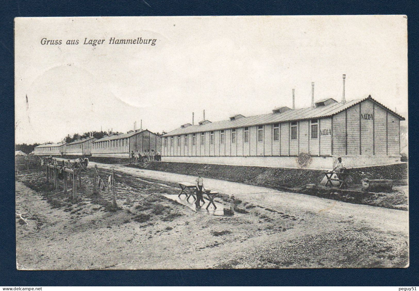 Gruss Aus Lager Hammelburg. ( Camp De Formation -1893). Corvée De Lessive. 1906 - Hammelburg