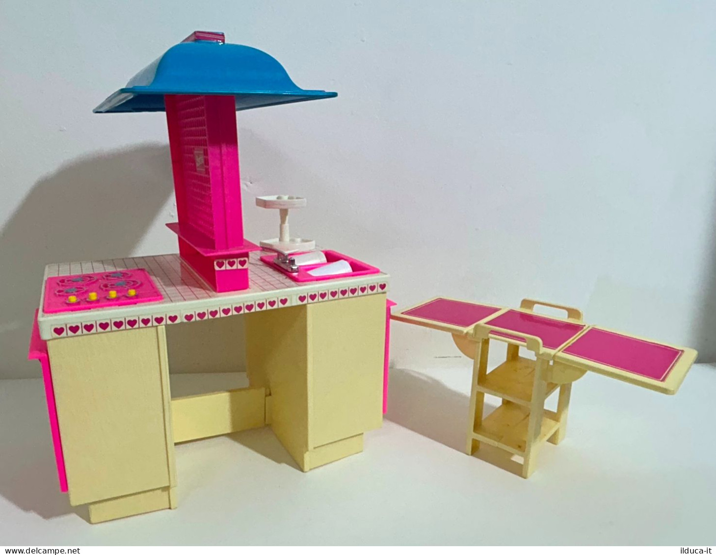 60814 Giocattolo Barbie Dream Kitchen - Cucina + Tavolo Apribile - Mattel - Barbie