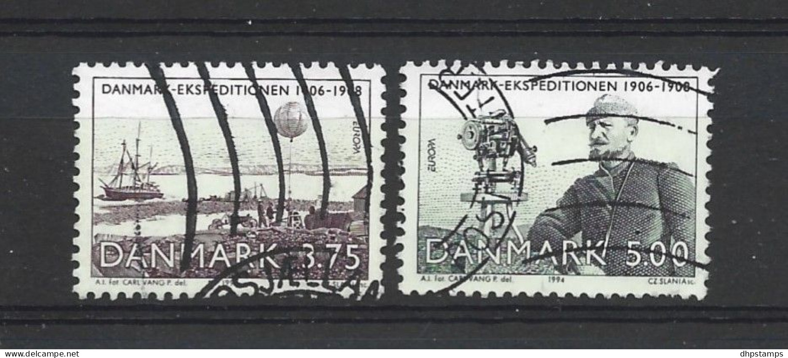 Denmark 1994 Europa Discoveries Y.T. 1080/1081 (0) - Used Stamps