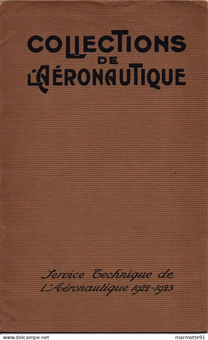 COLLECTIONS AERONAUTIQUE SERVICE TECHNIQUE AERONAUTIQUE 1922 1923 AVIATION MAQUETTE AVION DIRIGEABLE - Vliegtuig